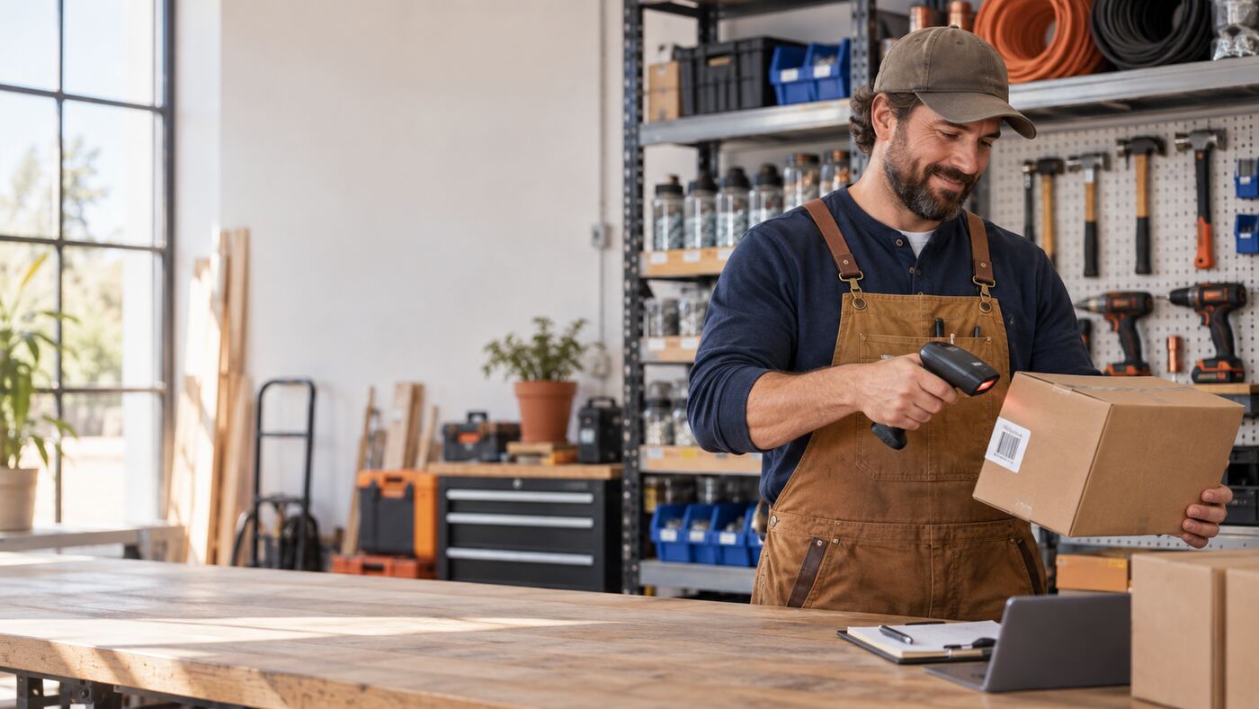 Typisches Arbeitsumfeld für Handwerksbetrieb
